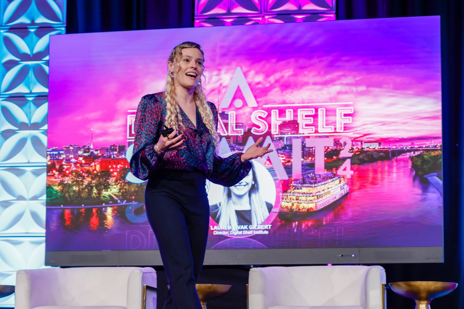 Lauren presenting at Digital Shelf Summit Atlanta